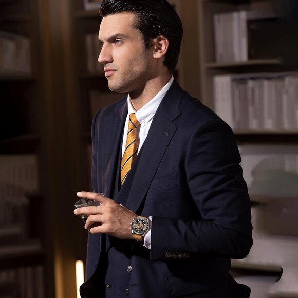 ⚡Men's Wrist Watches Business Work Sport Casual Fashion Designer Dress Elegant - Picture 2 of 8